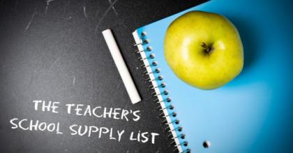 The Teacher’s School Supply List