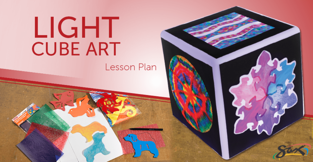 light cube art lesson plan