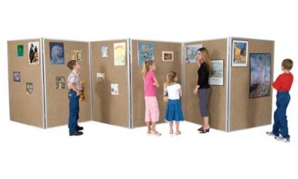 Best-Rite Basic Self-Supporting Art Display Unit