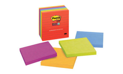 Post-it Super Sticky Notes, Pack of 6