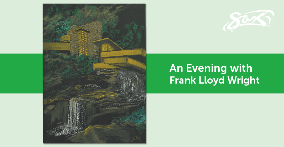 An Evening with Frank Lloyd Wright: Art Lesson Plan