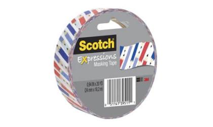 Scotch Expressions Masking Tape, 0.94 Inch x 20 Yards, Pencils