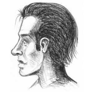Drawing Profile Faces: Step 4