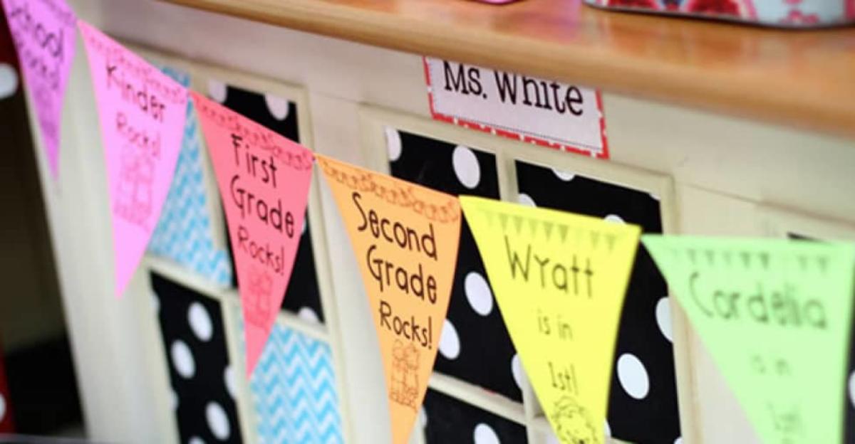 8 DIY  Classroom  Decorating  Ideas That Will Make Kids Smile