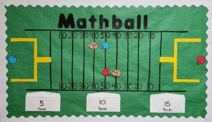 Mathball Interactive Bulletin Board
