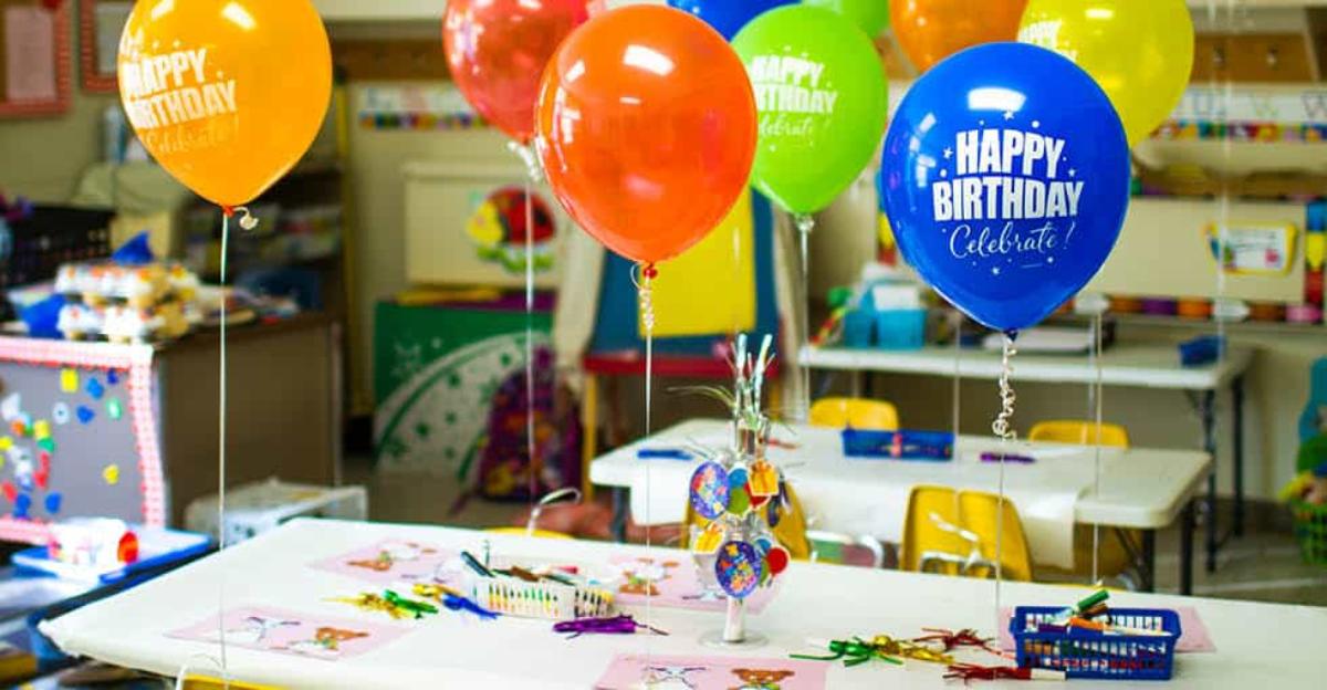 5 Easy Ways to Celebrate Birthdays in Your Classroom