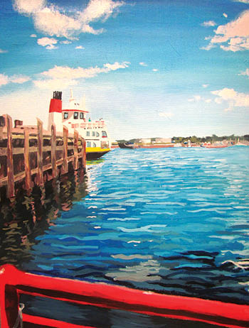 David Tiburcio, ferry art