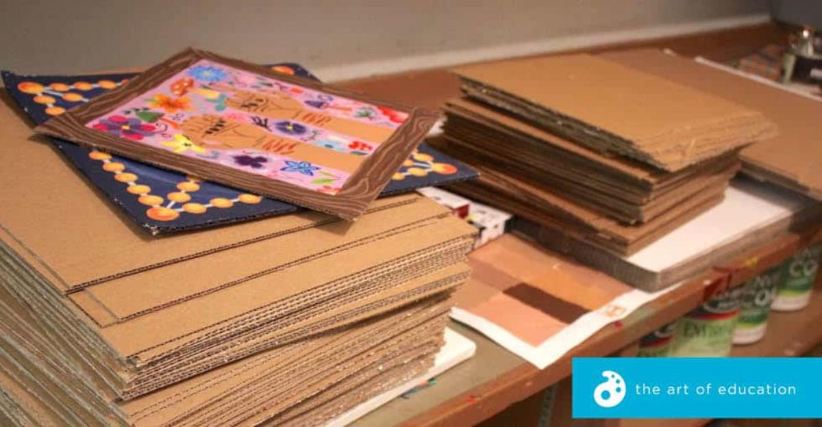 5 Reasons Cardboard Should Be an Essential Art Room Material