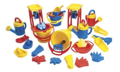 Childcraft Classroom Sand and Water Toys Play Set