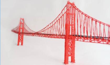 Golden Gate Bridge 3Doodler Stencil