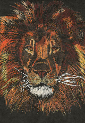 Tyree McBeth Lion Art
