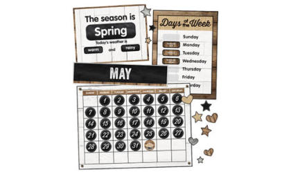 First Year Teacher Must Have Classroom Calendar