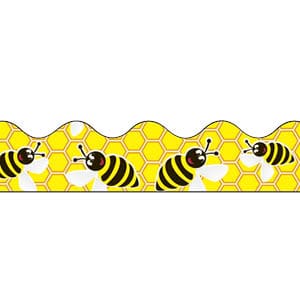 Honey Bee Decorative Border