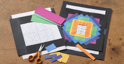 Geometric Quilt Blocks Art Lesson Plan In Progress