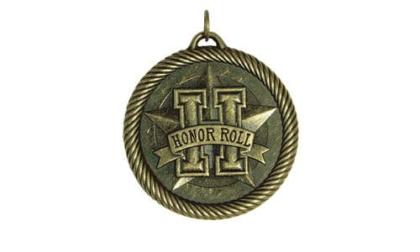 Hammond & Stephens Multi-Level Dovetail-Honor Roll Value Medal