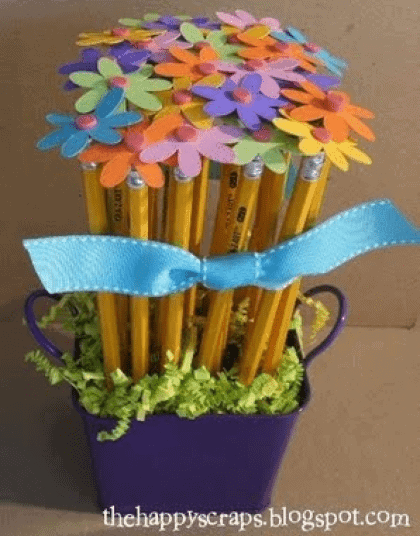 pencil bouquet