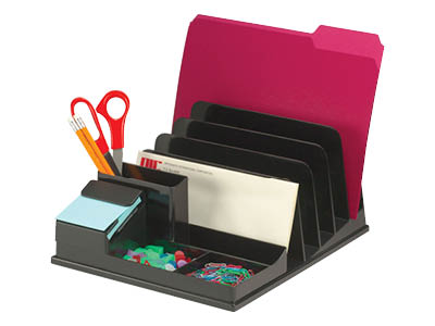 Officemate Organizer with Note Dispenser