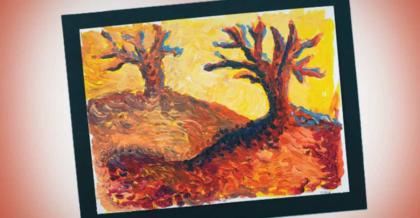Van Goghs Trees Art Lesson Plan