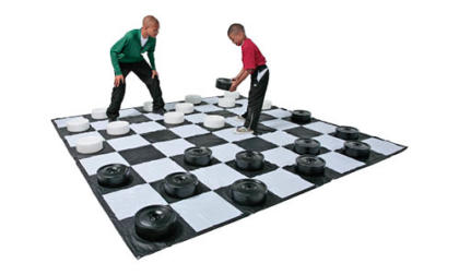 DOM Giant Vinyl Mat for Chess or Checkers