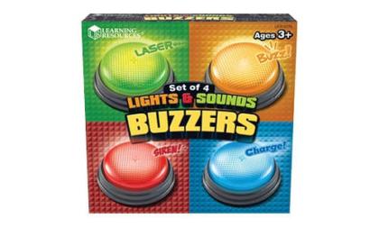 Learning Resources Lights & Sounds Answer Buzzers