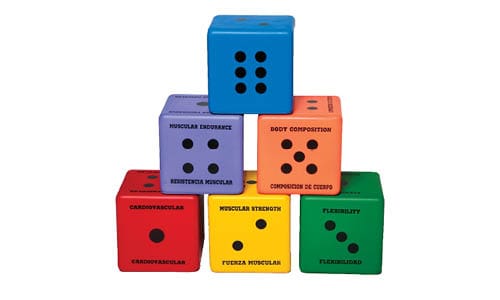 Sportime Five Components Fitness Dice
