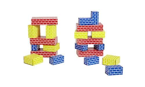 Childcraft Corrugated Blocks, Set of 84