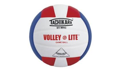Red White and Blue Volleyball