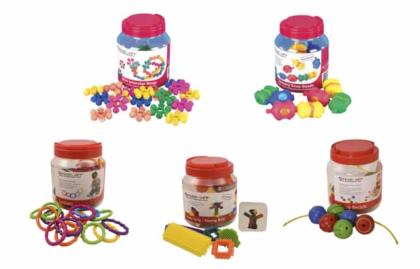 Childcraft Toddler Manipulative Kit, Set of 5