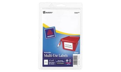 Avery Removable-Adhesive Rectangular Identification Labels