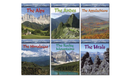 Frey Scientific Mountains Around the World Book Set of 6