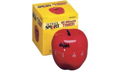 School Smart Apple Shaped Timer with Bell