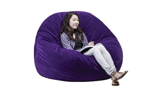 Abilitations FluffChair, Large, 50 Inches, Purple