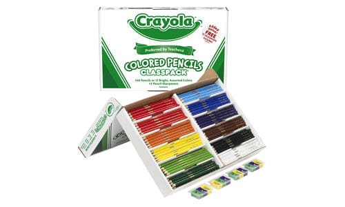 Crayola Colored Pencil Classpack, Pack of 240