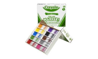 Crayola Original Fine Tip Marker Classpack, Pack of 200