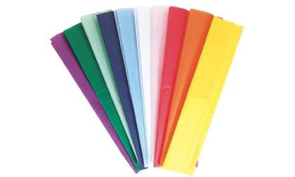 Kolorfast Non-Bleeding Craft Tissue Paper, 20 x 30 Inches, Assorted Colors, Pack of 100