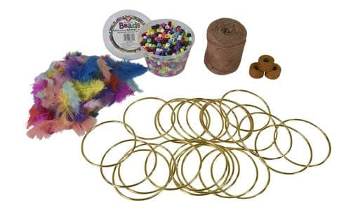 Sax Dream Catcher Kit, 4 inches, Pack of 24