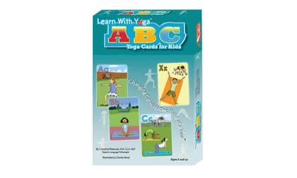 Say it Right Learn with Yoga ABC Yoga Cards for Kids