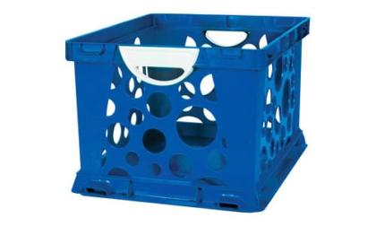Storex 2-Color Large Crate with Handles