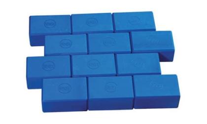 Wai Lana Yoga Block, 4 x 9 Inches, Blue