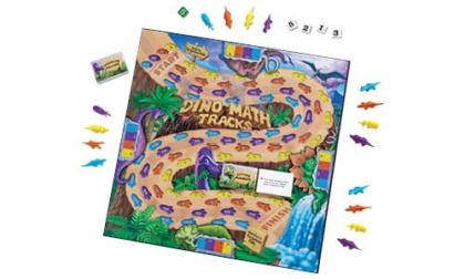 Learning Resources Dino Math Tracks Place-Value Game