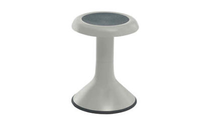 gray wobble stool