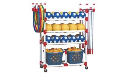 Duracart Standard Playground Cart, 59 x 19 x 63 Inches
