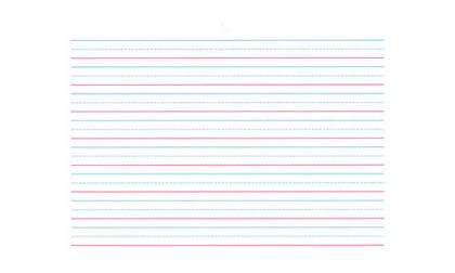 Pacon Multi-Sensory Handwriting Paper, 8.5 x 11 Inches, 100 Sheets