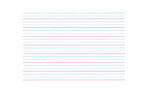 Pacon Multi-Sensory Handwriting Paper, 8.5 x 11 Inches, 100 Sheets