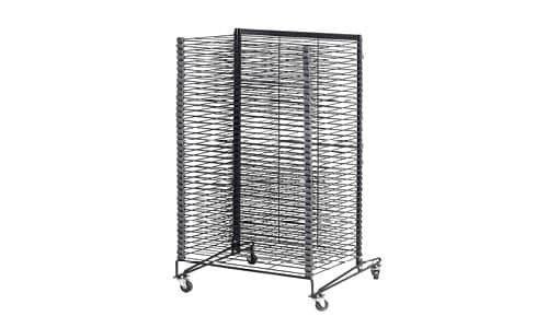Sax Mobile Drying and Storage Rack, 26 x 25 x 40 Inches