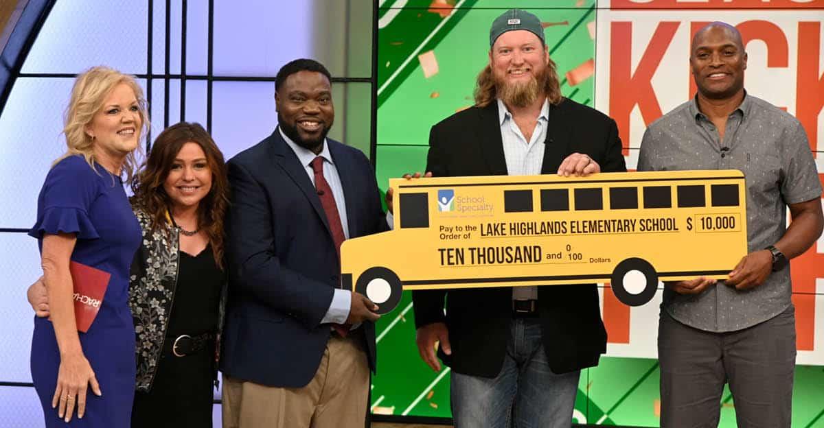 School Specialty Joins The Rachael Ray Show to Honor a Deserving Bus Driver