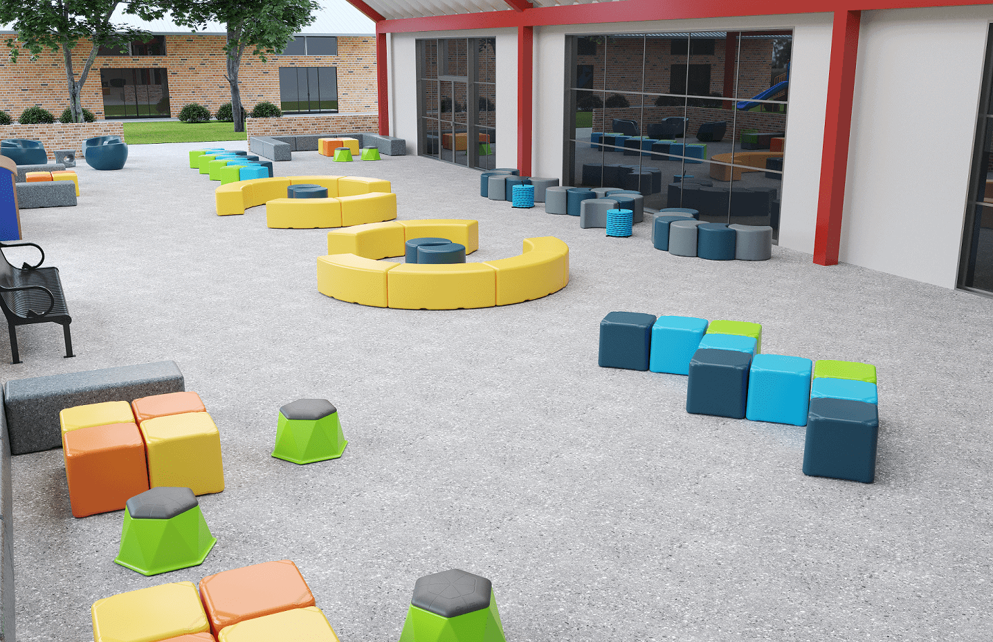 Outdoor Classroom Space: School Specialty