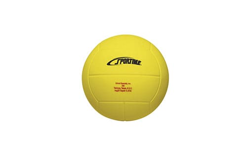 yellow volleyball