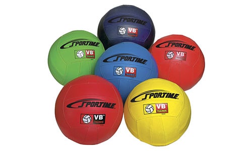 colorful volleyball set