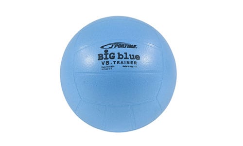big blue volleyball trainer